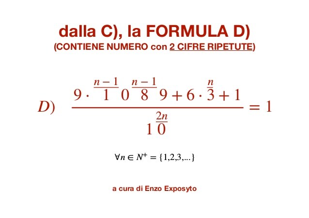 Divisione parziale 1/9