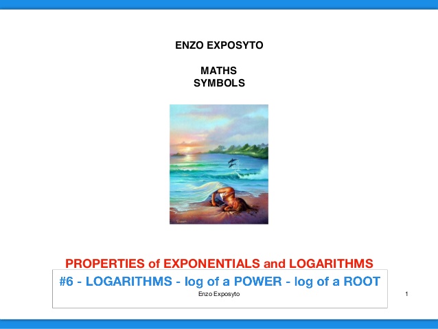Esponenziali-Logaritmi-Proprieta